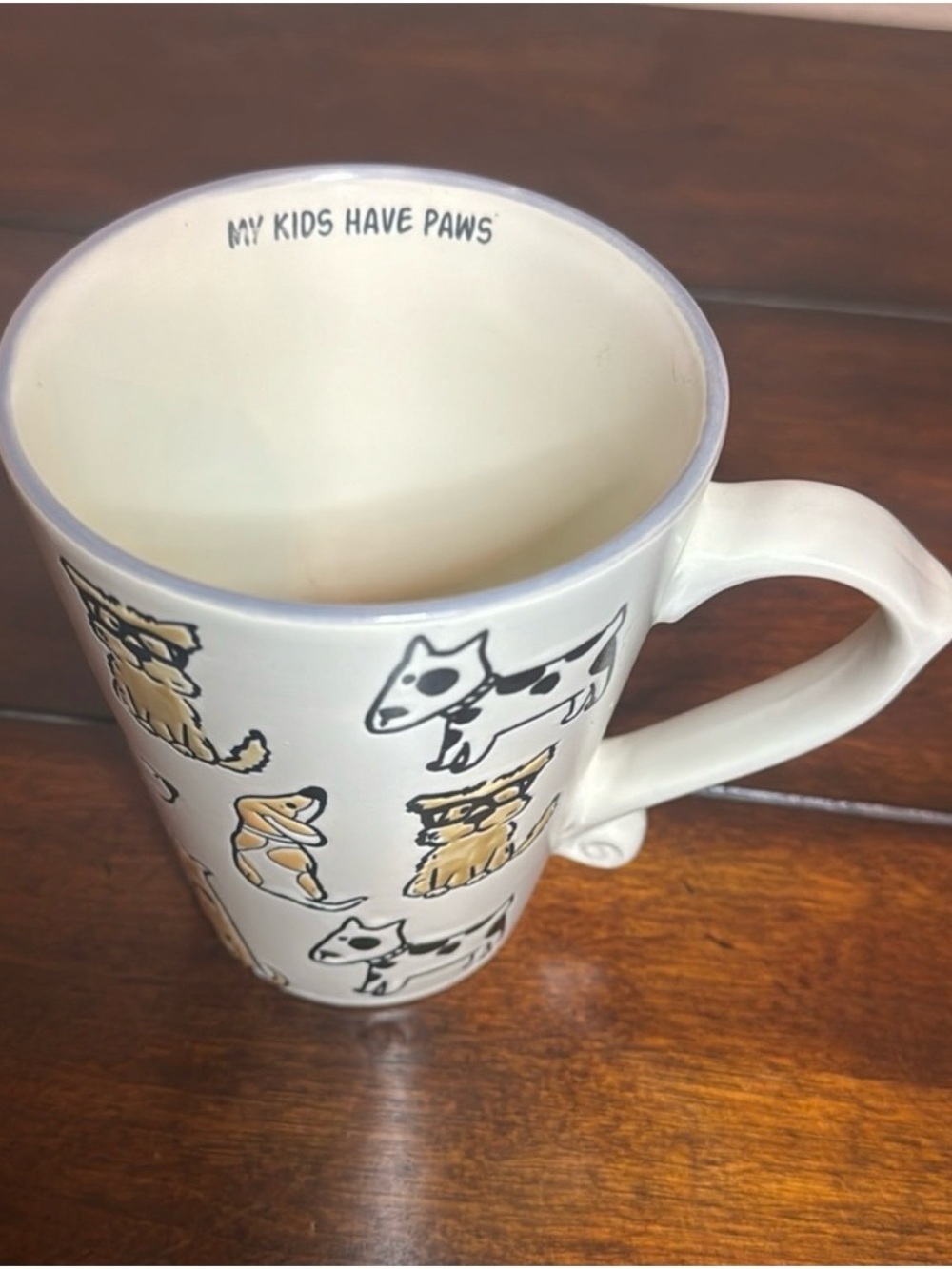 NWT Dog Mom Mug Set 17 oz Gift Set “My Kids Have Paws” - Picture 4 of 9